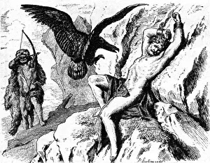 Prometheus: Heracles, Greek deity and divine hero, full length