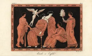 Moderno: Heracles sold as a slave to Omphale, Queen of Lydia