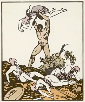 Girdle: Herakles and the Amazons