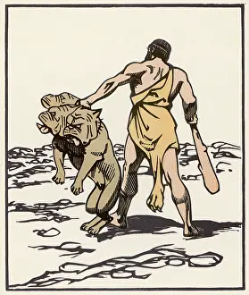 Drags: HERAKLES AND CERBERUS
