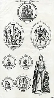 Labours: HERAKLES & NEMEAN LION