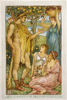 Hesperides: Herakles and Nymphs in the Garden of the Hesperides