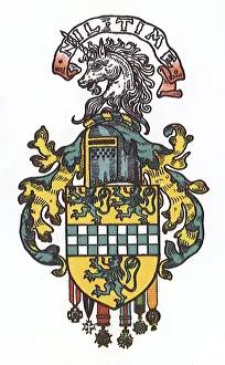 Unicorn: Heraldic Shield