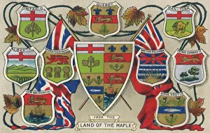 Saskatchewan: Heraldic Shields of the Provinces of Canada