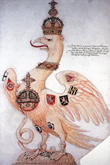 Globus: heraldry, coat of arms, Germany, Imperial Eagle