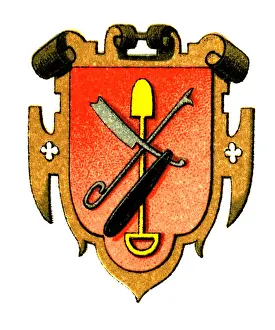 Guilds: heraldry, emblems, guilds, guild emblems, trade