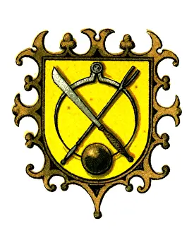 Guilds: heraldry, emblems, guilds, guild emblems, trade