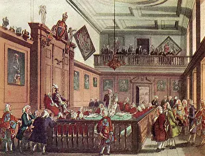 Heralds: Heralds College, The Hall, 1808