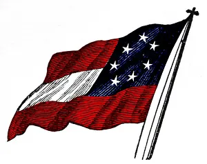 Heraldy: heraldy, flags, Confederate States of America