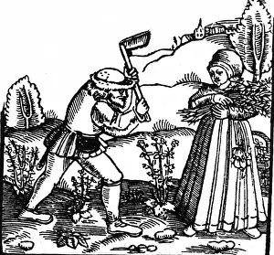 Hoes: Herbalist with herbs