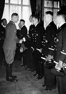 Prizes: Herbert Backe with Prisenkommandos, 1941