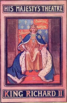 Sceptre: Herbert Beerbohm Tree as Shakespeare's King Richard II