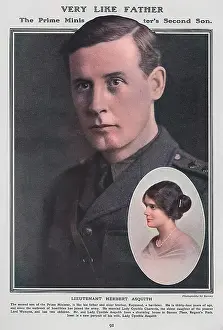Charteris: Herbert and Cynthia Asquith during World War One
