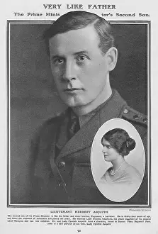 Charteris: Herbert and Cynthia Asquith during World War One