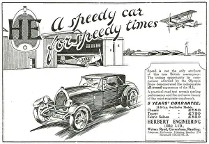 Misc: Herbert Engineering: HE A Speedy Car For Speedy Times