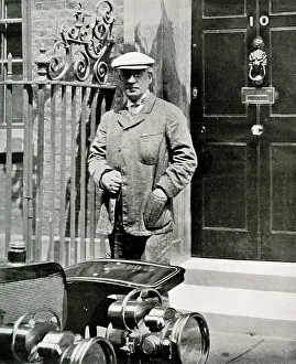 Motorcar: Herbert Henry Asquith, Prime Minister, 10 Downing Street