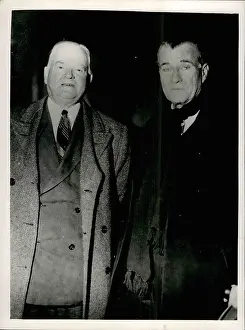 Caffery: Herbert Hoover and Jefferson Caffery in Paris