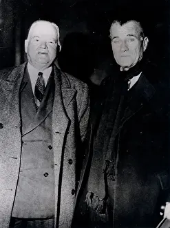 Caffery: Herbert Hoover and Jefferson Caffery in Paris