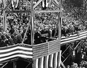 Nationally: Herbert Hoover's only 1928 campaign stop ?
