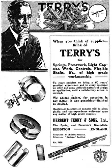 Redditch: Herbert Terry, Redditch. Presswork &