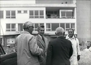 Karajan: Herbert von Karajan, German conductor, in Berlin