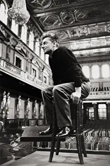 Karajan: Herbert von Karajan at a Rehearsal