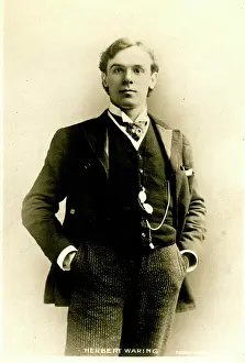 Waring: Herbert Waring, English actor