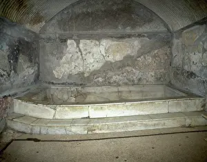 Hygiene: Herculaneum. Roman baths. Caldarium