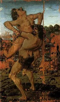Labours: Hercules and Antaeus