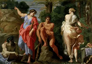 Capodimonte: Hercules at the crossroads, by