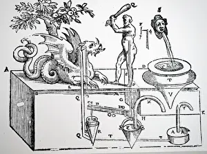 1680: Hercules and the Dragon - a mechanical model by