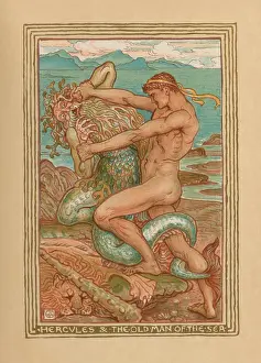 Labors: Hercules and the Old Man of the Sea