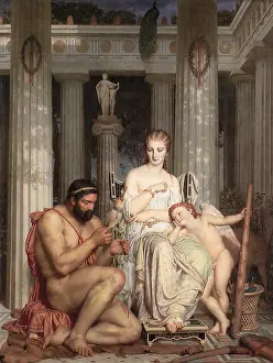 Cupids: Hercules, Omphale, and a Cupid