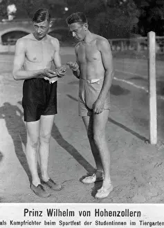 Hereditary: Hereditary Prince Wilhelm of Prussia as arbitrator, 1925