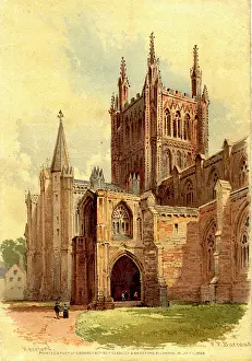 Cathedrals: Hereford Cathedral, Hereford, Herefordshire