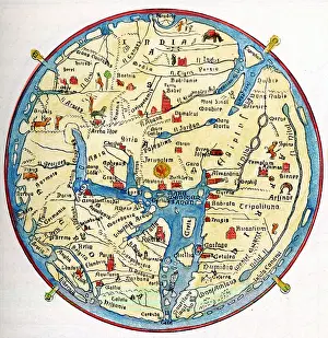 Repro: Hereford Map (1307 Repro)
