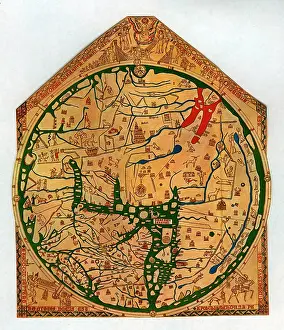Mappa: Hereford Mappa Mundi