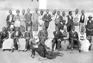 Windhoek: Herero wedding in Windhoek, 1926