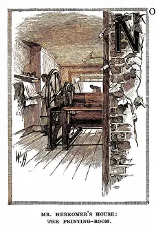 HERKOMER'S PRINTING ROOM