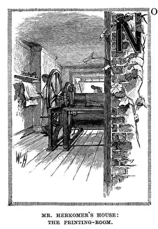 Bushey: HERKOMER'S PRINTING ROOM