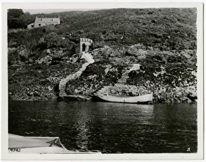 Bailiwick: Herm, Channel Islands, Blacksmiths Cottage, La Rosiere Steps