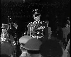 Herman Goering Giving a Speech