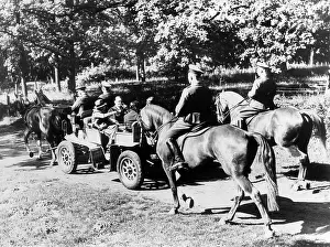 Schorfheide: Herman Goering on a trip through the Schorfheide