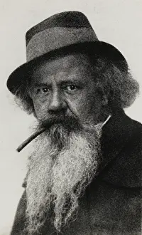 Virginian: Hermann Bahr with hat