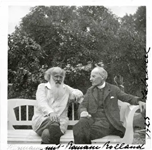 Zweig: Hermann Bahr and Romain Rolland