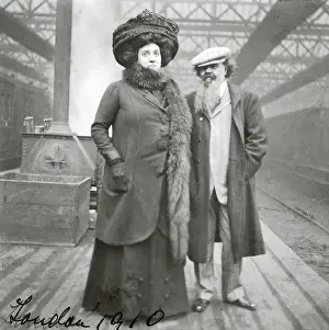 Mildenburg: Hermann Bahr and his wife Anna