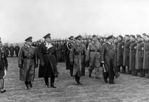 Gring: Hermann Gnring on an airbase in Hesse, 1940