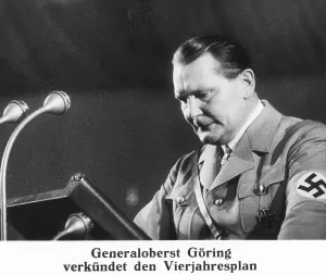 Gring: Hermann Gnring during a speech, 1936