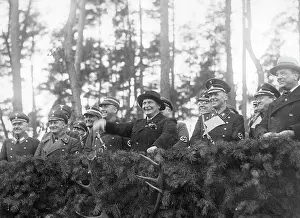 Gesticulating: Hermann Goering