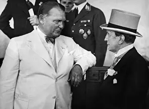 Nereid: Hermann Goering and Baron Thyssen, 1936